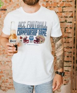 Louisville Cardinals vs Florida State Seminoles ACC Football Helmet Matchup T Shirt