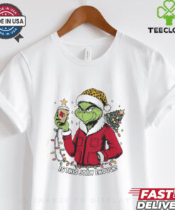 Louisville Cardinals x Santa Grinch Is This Jolly Enough Merry Christmas Shirt
