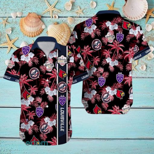 Louisville States Beach Lover Gift Aloha Hawaiian Shirt Sport Teams Summer Gift Shirt