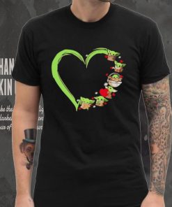 Love Baby Yoda in heart shirt