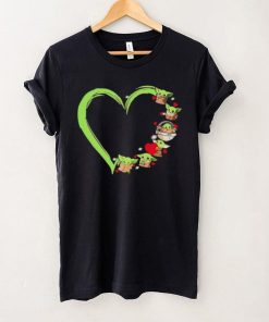 Love Baby Yoda in heart shirt