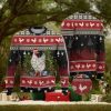 Miller High Life Pine Tree Christmas Ugly Sweater Party