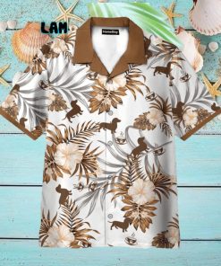 Love Dachshund Hawaiian Shirt