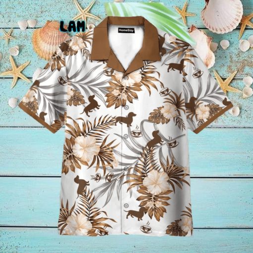 Love Dachshund Hawaiian Shirt