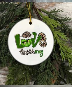 Love Grinchmas Grinch Christmas Tree Ornaments