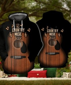 Love Guitar Country Music Limited Edition 3d Hoodie