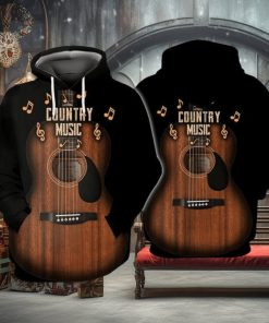 Love Guitar Country Music Limited Edition 3d Hoodie