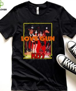 Love Gun Rock N Roll Kiss Band shirt