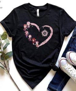Love Heart Supernatural Chibi Shirt