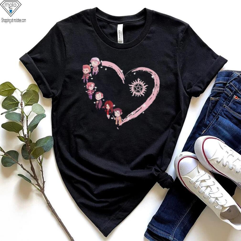 Love Heart Supernatural Chibi Shirt Love Heart Supernatural Chibi Shirt