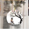 Love Horse Round Mica Ornament 3