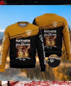 Love Hunting Father And Daughter Hunting Partners Ugly Christmas Sweater