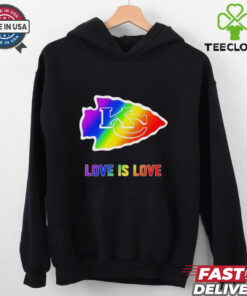 Love Is Love Kansas City Chiefs Pride 2D T shirt