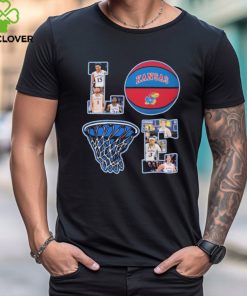 Love Kansas Jayhawks Men’s Basketball Shirt