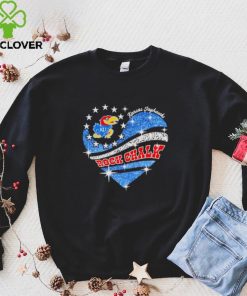 Love Kansas Jayhawks rock chalk hoodie, sweater, longsleeve, shirt v-neck, t-shirt