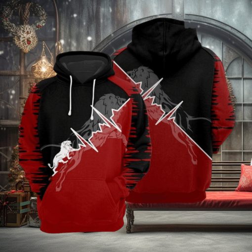 Love Lion 3D Printed Hoodie