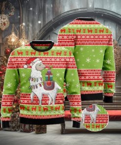 Love Llama Men And Women Christmas Gift 3D Ugly Christmas Sweater