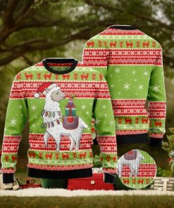 Love Llama Men And Women Christmas Gift 3D Ugly Christmas Sweater