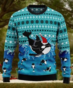 Love Oracle Whale Ugly Christmas Sweater Thankgiving Gift Men Women
