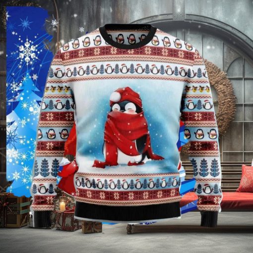Love Penguin Ugly Christmas Sweater Special Gift For Men Women