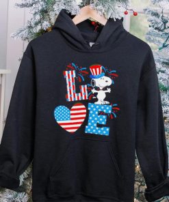 Love Snoopy Peanuts USA flag shirt 5 Love Snoopy Peanuts USA flag shirt