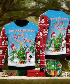 Love Snowman Ugly Christmas Sweater Family Noel Gift
