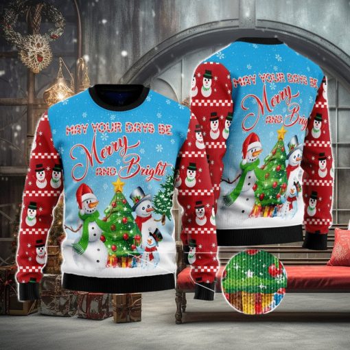 Love Snowman Ugly Christmas Sweater Family Noel Gift