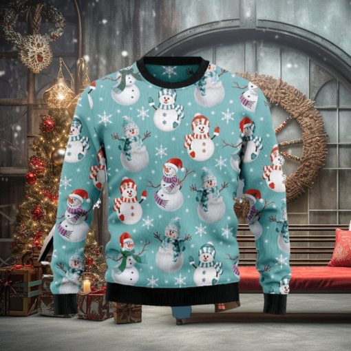 Love Snowman Ugly Christmas Sweater