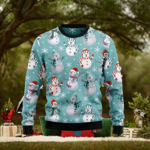 Love Snowman Ugly Christmas Sweater