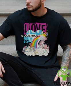 Love Sunshine Rainbows My Little Pony T Shirt