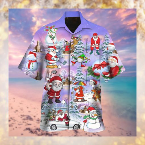 Love To Golf Christmas Hawaiian Shirt