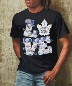 Love Toronto Maple Leafs Team Hockey Signatures Shirt