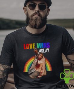 Love Wins Slay t hoodie, sweater, longsleeve, shirt v-neck, t-shirt