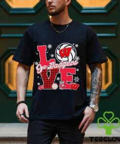 Love Wisconsin Badgers Volleyball Go Badgers T Shirt