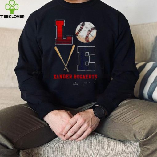 Love Xander Bogaerts Xan Diego Xander Bogaerts Signature Shirt