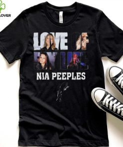 Love of my life Nia Peeples signature shirt