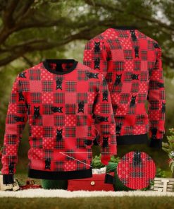 Lovely Black Cat Ugly Christmas Sweater