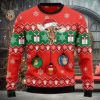 Lion Jesus Cross Sunrise Trending Christianity 3D Full Print Ugly Sweater Christmas Gift Sweater