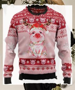 Lovely Pig Ugly Christmas Sweater
