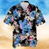 Lovely Stitch Disney Cartoon Graphics Hibiscus All Over Print Hawaiian Shirt