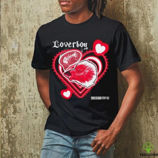 Loverboy fish heart shirt