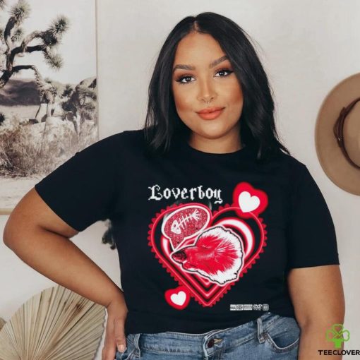 Loverboy fish heart shirt