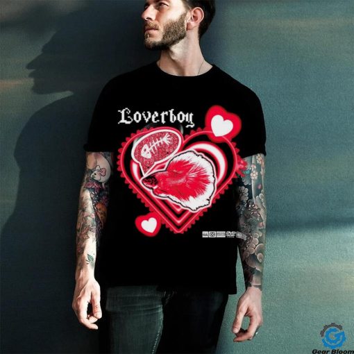 Loverboy fish heart shirt