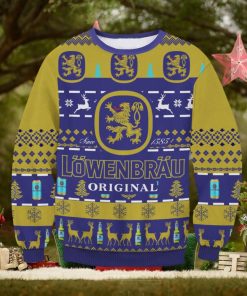 Lowenbrau For Christmas Gifts Knitting Pattern Sweater