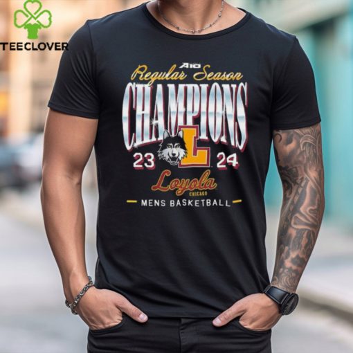 Loyola Ramblers A10 Regular Season Champions 2023 2024 Men’s Basketball Shirts