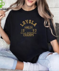 Loyola Ramblers Basketball 1963 Champs Shirts