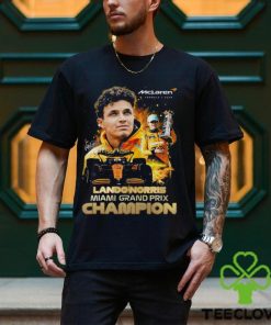 Mclaren Formula 1 Team Lando Norris Miami Grand Prix Champion T Shirt