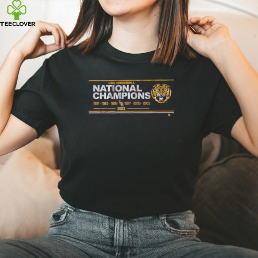 Lsu Baseball National Champions Sign T Shirt