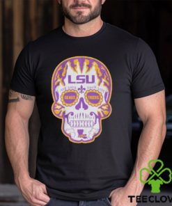 Lsu Football sugar skull hoodie, sweater, longsleeve, shirt v-neck, t-shirt