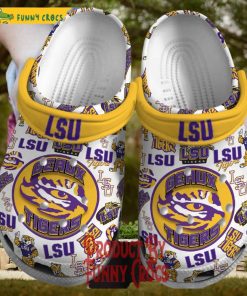 Lsu Geaux Tigers Crocs For Adults